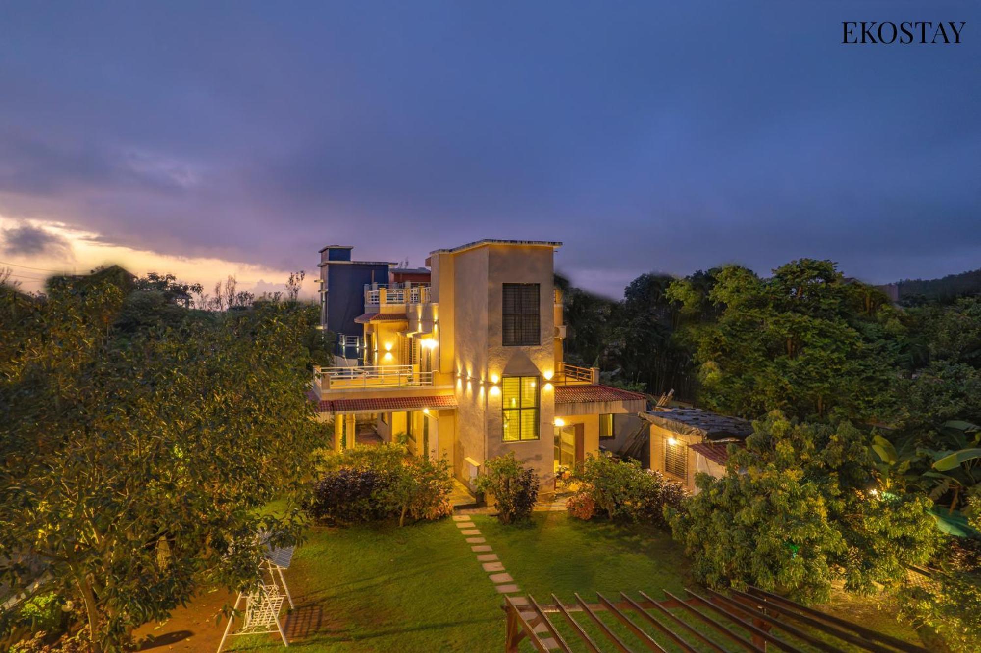 Ekostay Gold - Olive Crest Villa - Spacious Lawn Lonavala Eksteriør billede