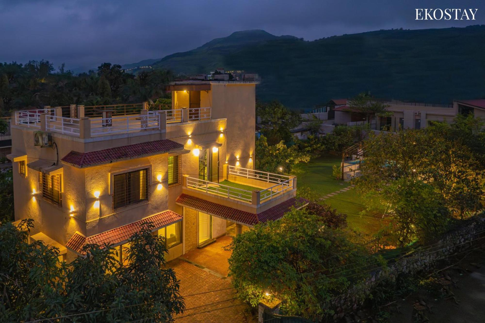 Ekostay Gold - Olive Crest Villa - Spacious Lawn Lonavala Eksteriør billede
